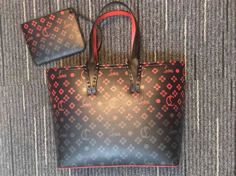 louboutin replica bag|christian louboutin cabata bag.